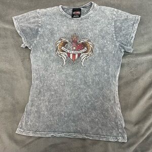 harley davidson t shirt womens size small